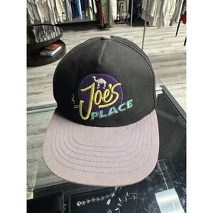 Vintage 90s Joe's Place Camel Cigarettes Faded Purple Snapback Hat OSFA